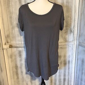 Mono B Charcoal Short Sleeve Tee